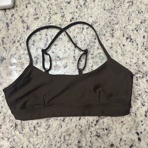 Alo Yoga Sport Bra in Espresso